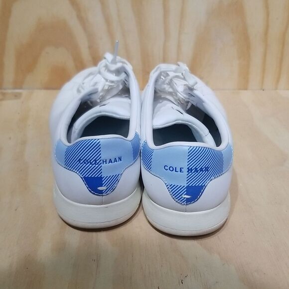 Cole Haan Men's Grandpro Tennis Sneaker Leather C22584 White - US 15 - Picture 4 of 8